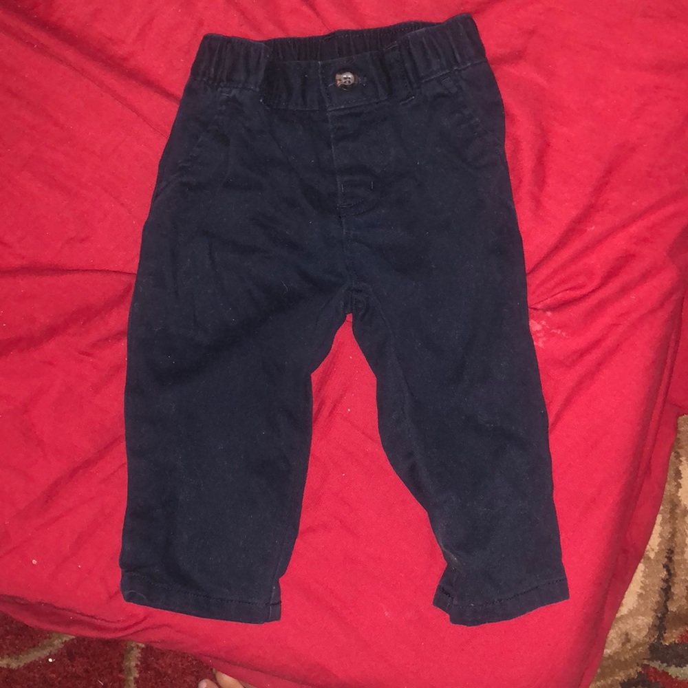 Toddler boy black pants